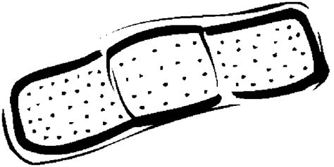 Band Aid Coloring Page