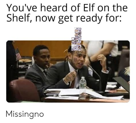 Youve Heard Of Elf On The Shelf Now Get Ready For Missingno Elf Meme