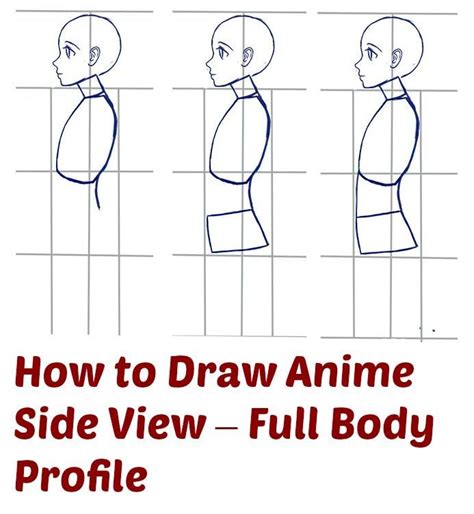 How To Draw Anime Side View Full Body Profile Aprender A Dibujar