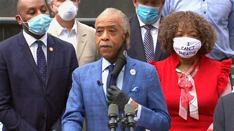 George Floyd Protests Rev Al Sharpton Eric Garners Mother Gwen Carr