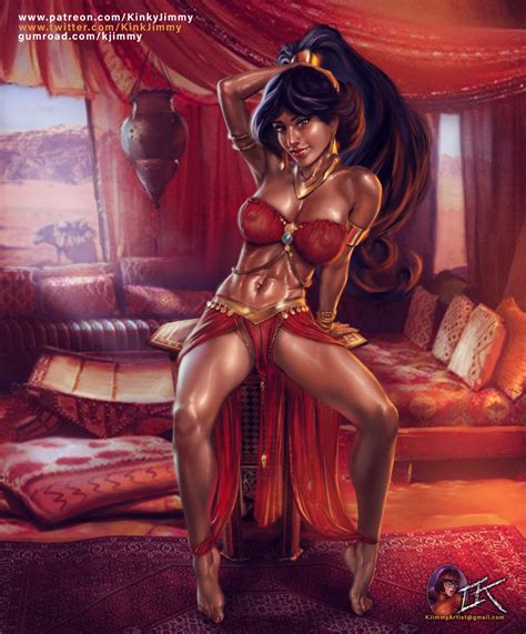 Post Aladdin Series Jasmine Kinkyjimmy