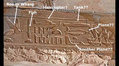 The Fake Science Regarding Some Egyptian Hieroglyphs Youtube