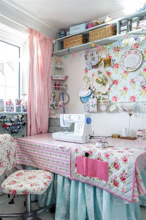 My Dream Country Cottage Craft Room A Gorgeous Shabby Chic Home Full Of