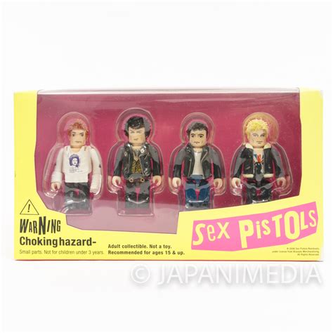 Sex Pistols Kubrick Figure Set Johnny Rotten Sid Vicious Medicom Toy