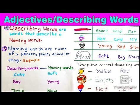 Adjective Describing Words Example Adjectives Of Attitude List Of 100