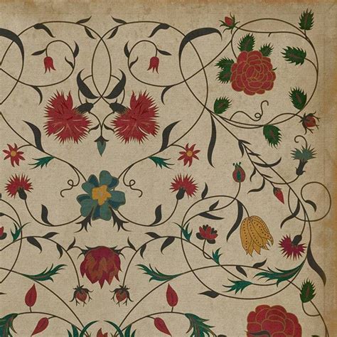 Check spelling or type a new query. Floral Abigail Vinyl Floor Cloths - Piper Classics | Floor ...