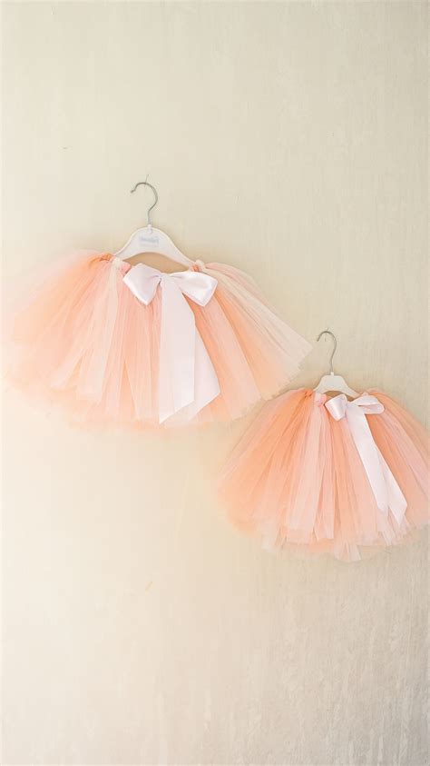 Blush Pink Tulle Skirt Tutus For Girls Ballerina Birthday Etsy Pink