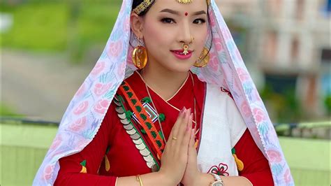 ethnic nepali cultural dress rai youtube