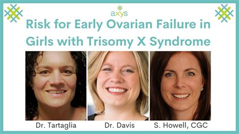 Trisomy X Syndrome Symptoms