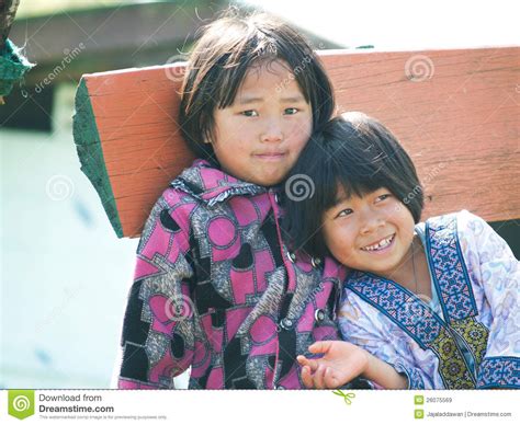 Happy Poor Children Editorial Stock Image Image 26075569