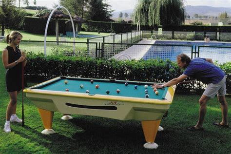 Diy pool table designs may be the perfect option for you if you can't afford to buy a pool table for your rec room. SAM Outdoor Pool Table, Tempo USA 7ft Size | Pool Tables Online