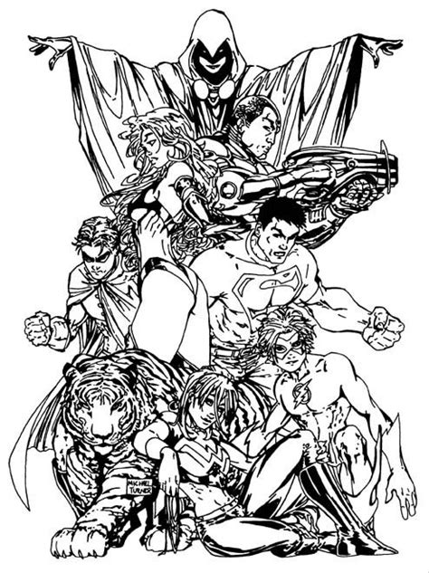 Teen Titans By Michael Turner Dc Nation Pinterest
