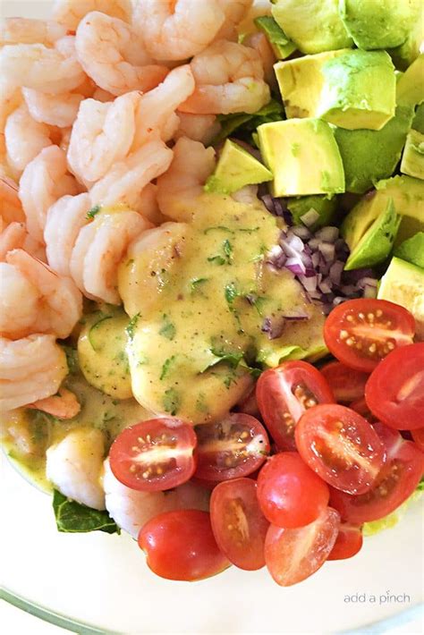 Cilantro Lime Shrimp Avocado Salad Recipe Add A Pinch
