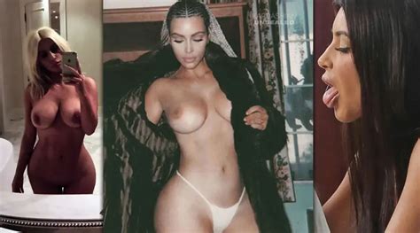 NEW Kim Kardashian NUDE Pics Mega Collection Kardashian Unsealed