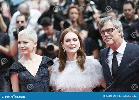 Todd Haynes Michelle Williams And Julianne Moore Editorial Stock Image