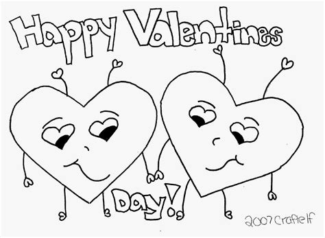 Valentines Coloring Pictures Free Coloring Pictures