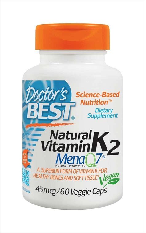 Best vitamin d3 and k2 supplements to buy in 2021 list mentioned in the video with amazon product link to buy : Doctors Best, natürliches Vitamin K2 Menaq7, 45 mcg, 60 ...