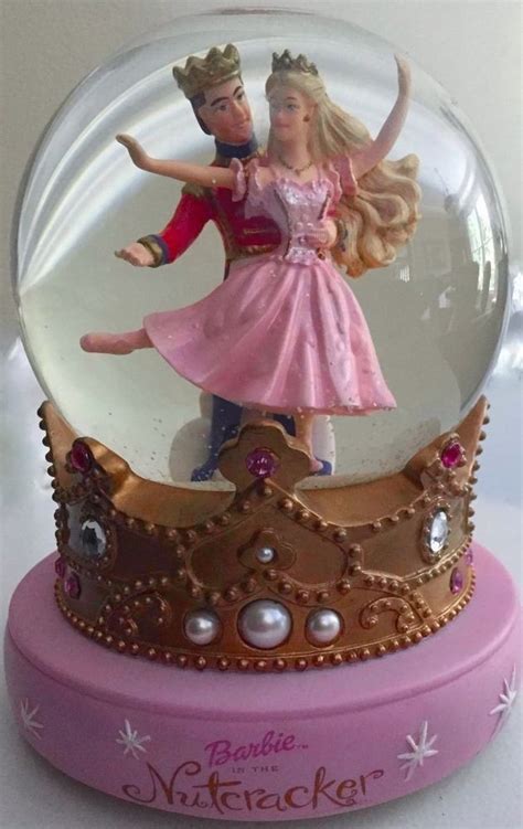 Pin By Hello On Itens De Coleção Barbie Nutcracker Snow Globes