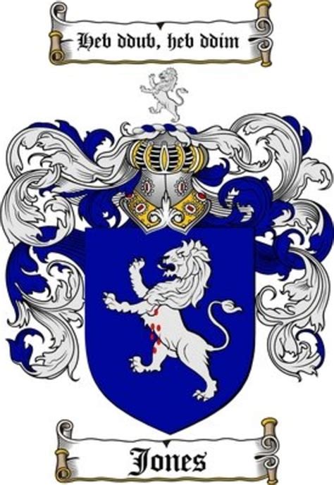 Family names: The history of Jones family Crest | HubPages