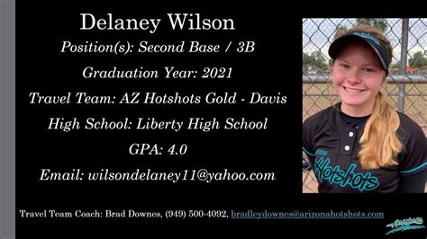 See what delaney wilson (delaneywilson) has discovered on pinterest, the world's biggest collection of ideas. Delaney Wilson Softball Skills Video - 2021 2B 3B - YouTube