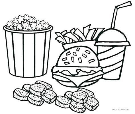 Cute Food Coloring Pages at GetColorings.com | Free printable colorings