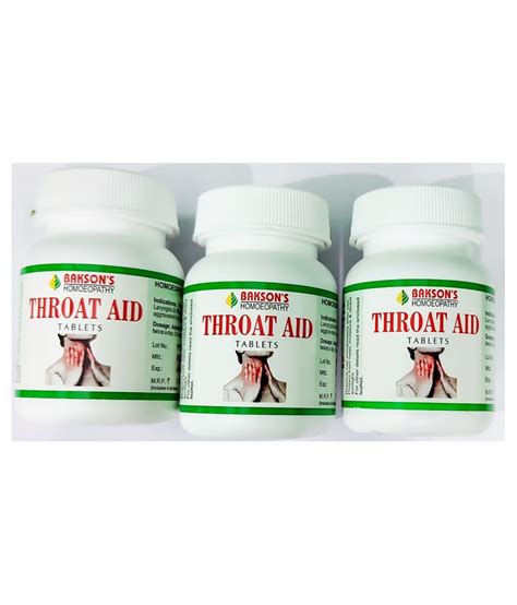 Baksons Throat Aid Tablet 225 Nos Pack Of 3 Buy Baksons Throat Aid