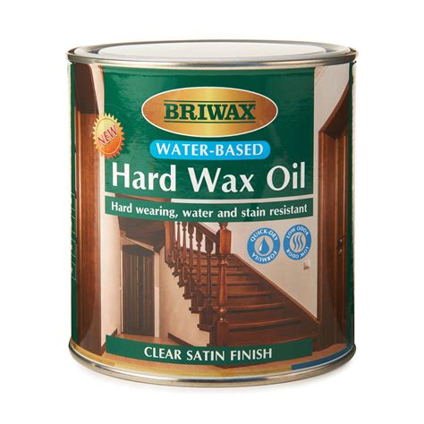 Briwax Water Based Hard Wax Oil Clear Satin Finish 25 Etsy