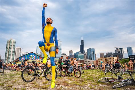 Take A Look At Photos From World Naked Bike Ride Chicago 2019 Cloud