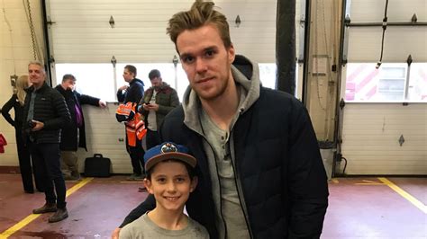 Connor mcdavid jerseys & gear are in stock now at fanatics. McDavid's surprise visit moves young fan to tears | NHL.com