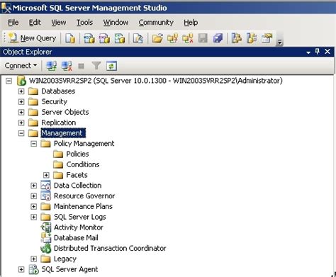 Using Policy Based Management In SQL Server
