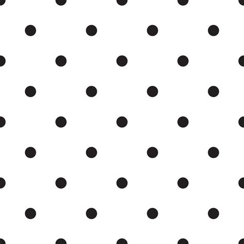 Seamless Patterns With White And Black Peas Polka Dot Vector Art At Vecteezy