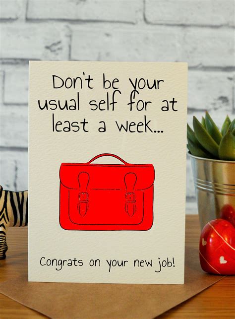 Funny Congraulations On Your New Job Sorry You Re Leaving Co Worker