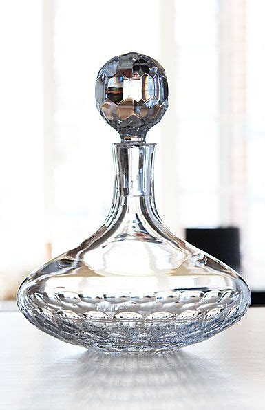 Waterford Monique Lhuillier Atelier Ships Decanter Crystal Decanter