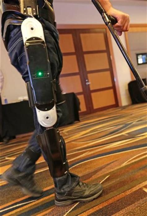 Powered Exoskeleton Wearable Robots May Help People With Paralysis