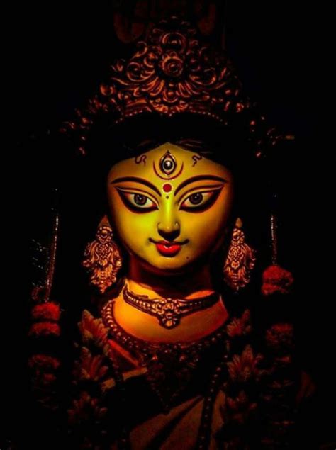 Maa Durga Goddess Devi Divine Feminine Adi Shakti Maa Durga Hd Wallpaper Durga Maa Durga