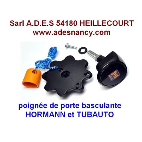Poignee de porte de garage type basculante marque novoferm en forme de poignee de valise cette poignee est celle poignée avec plaque de propretée pour porte de garage basculante toutes marques idéale lors du remplacement de la serrure pour la finition. POIGNEE DE PORTE DE GARAGE BASCULANTE HORMANN/TUBAUTO ...