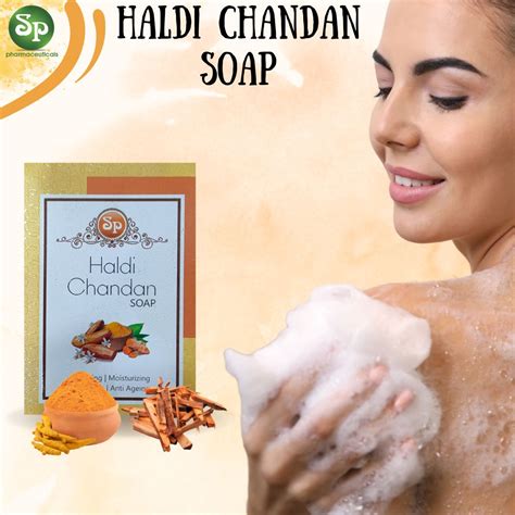 S P Haldi Chandan Soap Pack Of