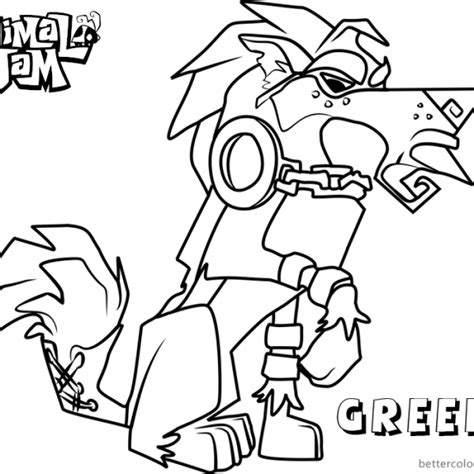 Animal Jam Coloring Pages Otter Free Printable Coloring Pages