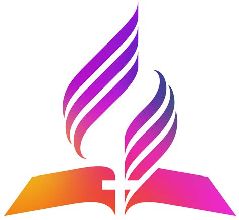 Rainbow Seventh-day Adventist logo – Gay SDA pride icon – Pushka.com png image