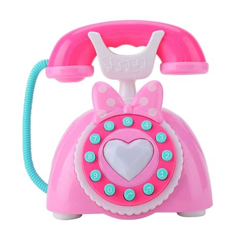 New Music Phone Toy 2 Colors Simulation Pretend Play Toys Girls Toy