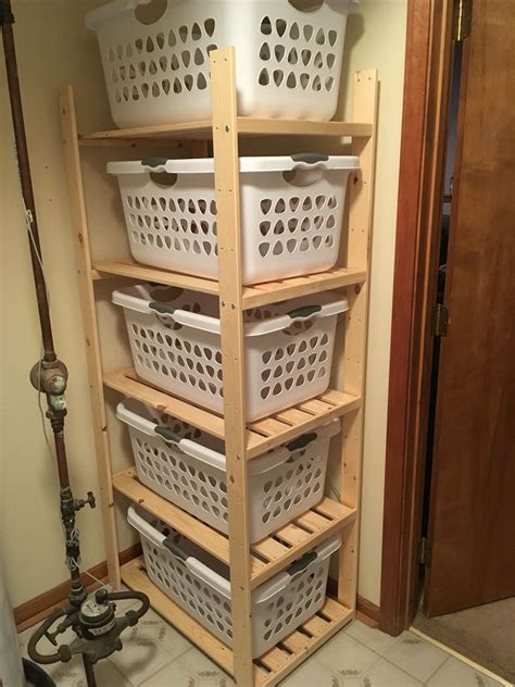 Diy laundry room storage baskets tutorial from sarah hearts. Pin on Possible Projects
