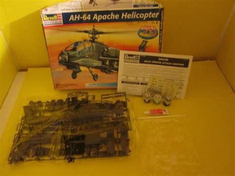 Revell Ah 64 Apache Helicopter Model Kit Scale 1 48 For Sale Online Ebay
