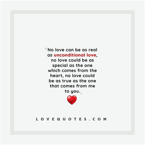 Unconditional Love Love Quotes