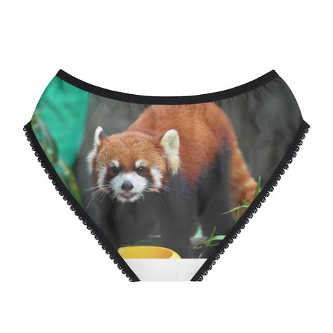 Red Panda Panties Red Panda Underwear Briefs Cotton Etsy