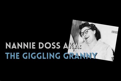 October Patreon Nannie Doss Aka The Giggling Granny — Inhuman Podcast