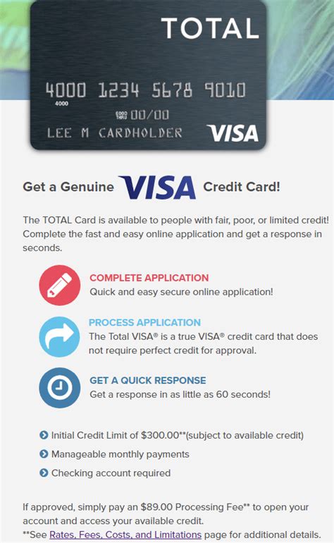 Home » credit card reviews » navy federal nrewards secured credit card review. Total Visa Credit Card Review - Please Read Before Applying (50%+ Of Credit Limit In Fees ...