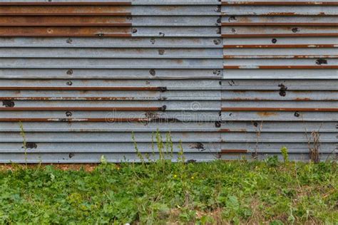 Rusted Corrugated Metal Stock Photo Image Of Grunge 25614430
