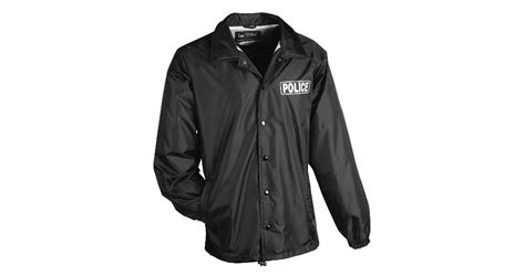Police Raincoat - Argus Support Projects