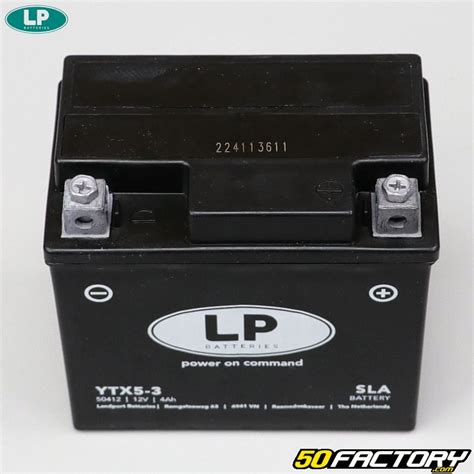 Batterie Landport Ytx L Bs Sla V Ah Acide Sans Entretien Derbi Drd