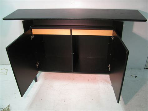 How to turn three ikea besta cabinets into a floating credenza. Mid-Century Skovby Floating Top Sideboard Bar Cabinet in ...